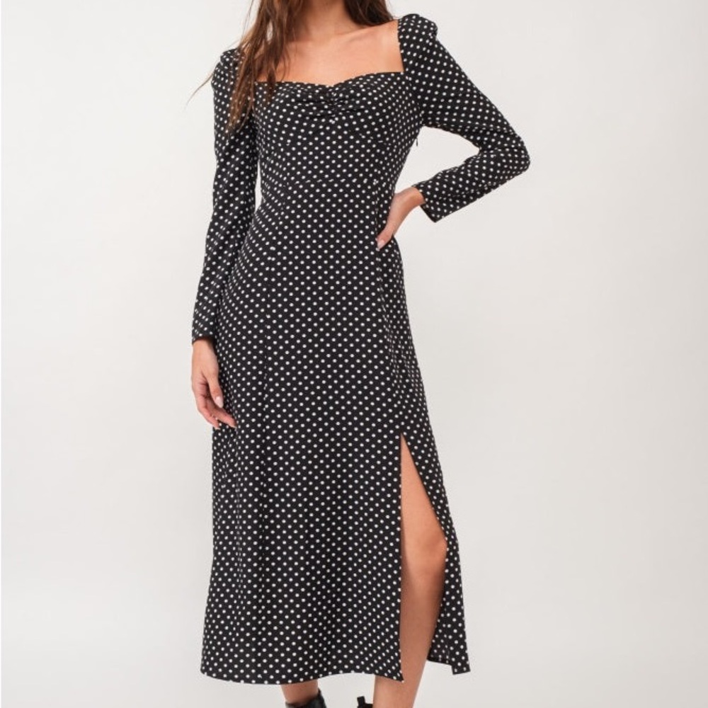 NWT papermoon polka dot dress